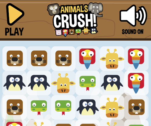 Animals Crush Match 3