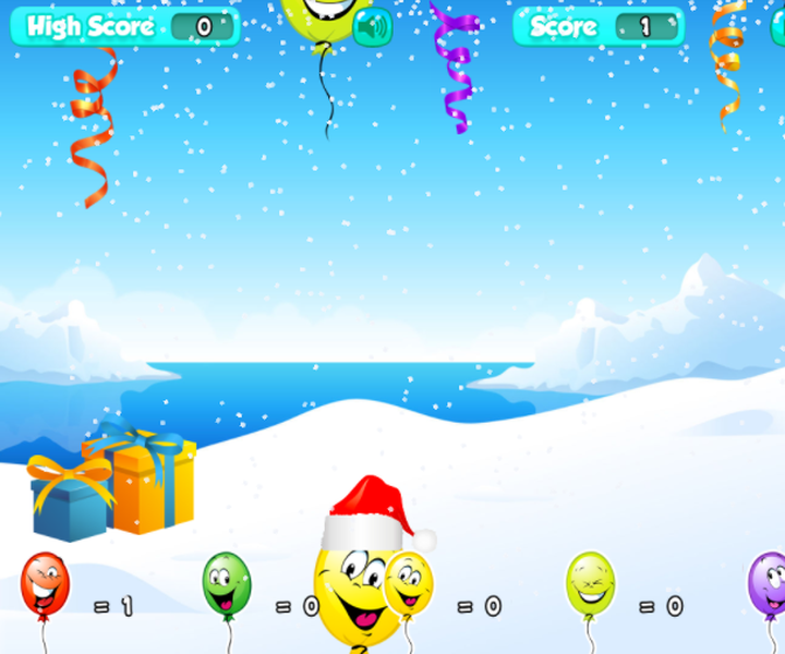 Christmas Balloons
