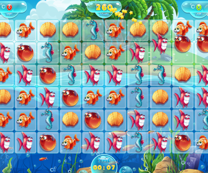 Fish World Match 3