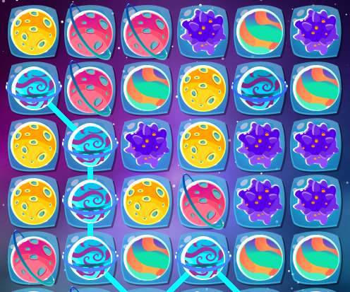 Space Match 3 – Rymdpusseläventyr! 🌌🪐✨