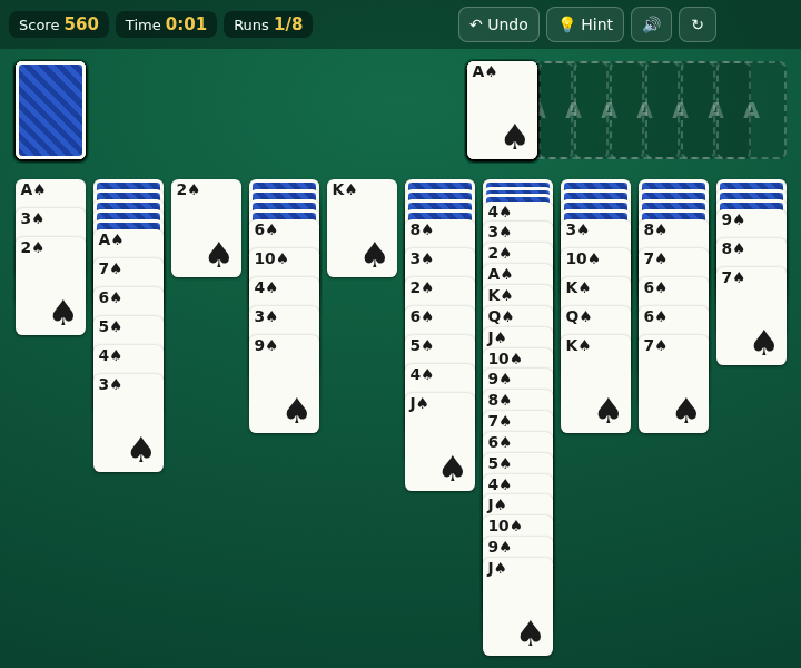 Spider Solitaire